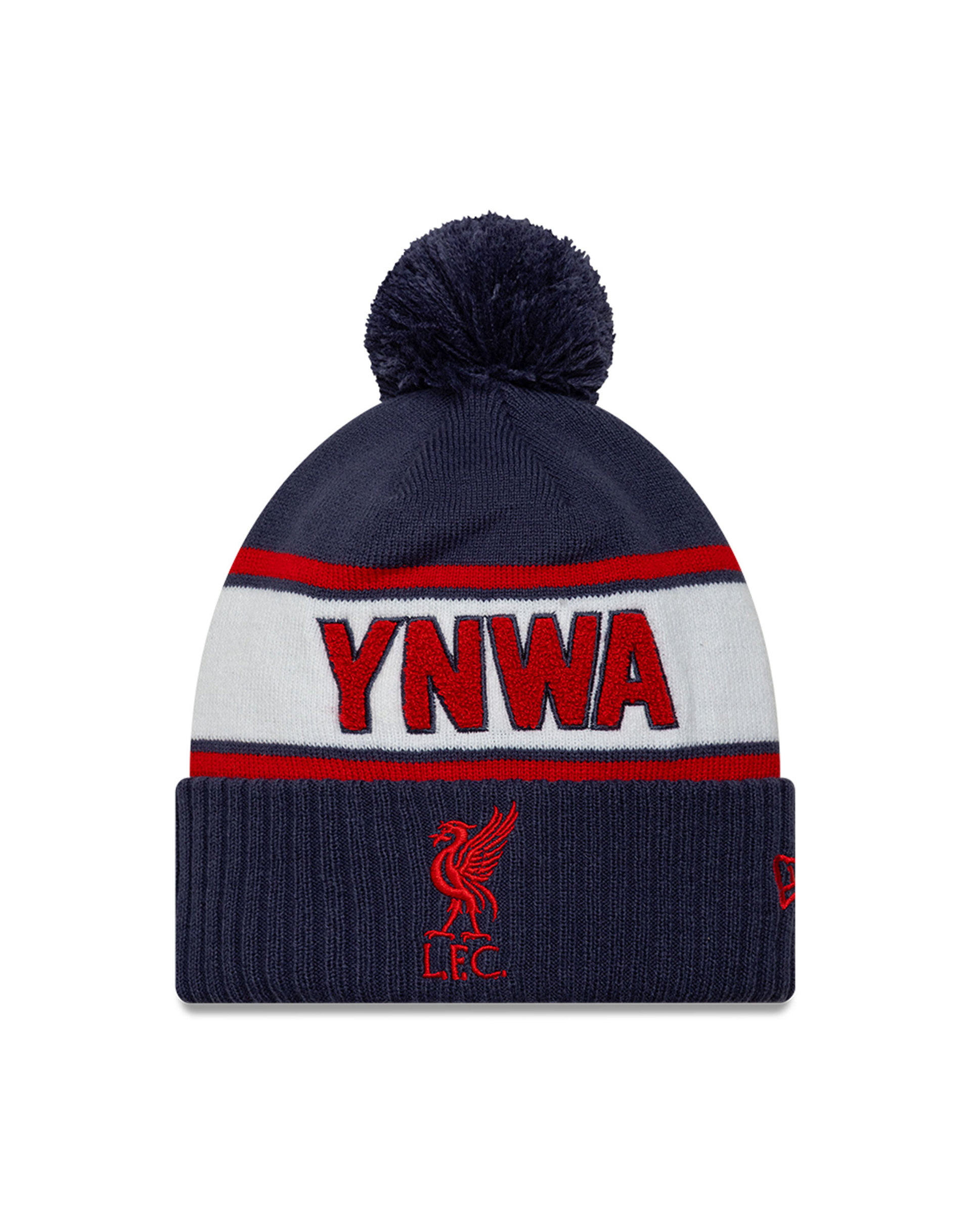 Gorro YNWA con brazalete LFC New Era para adultos, color azul marino - Image 1