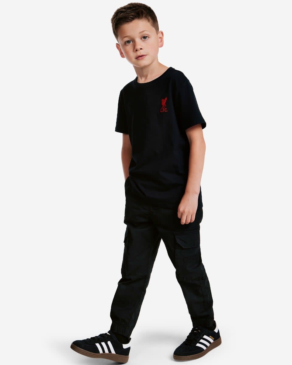 เสื้อยืดลิเวอร์เบิร์ด แอลเอฟซี จูเนียร์ส สีดำ - Image 4