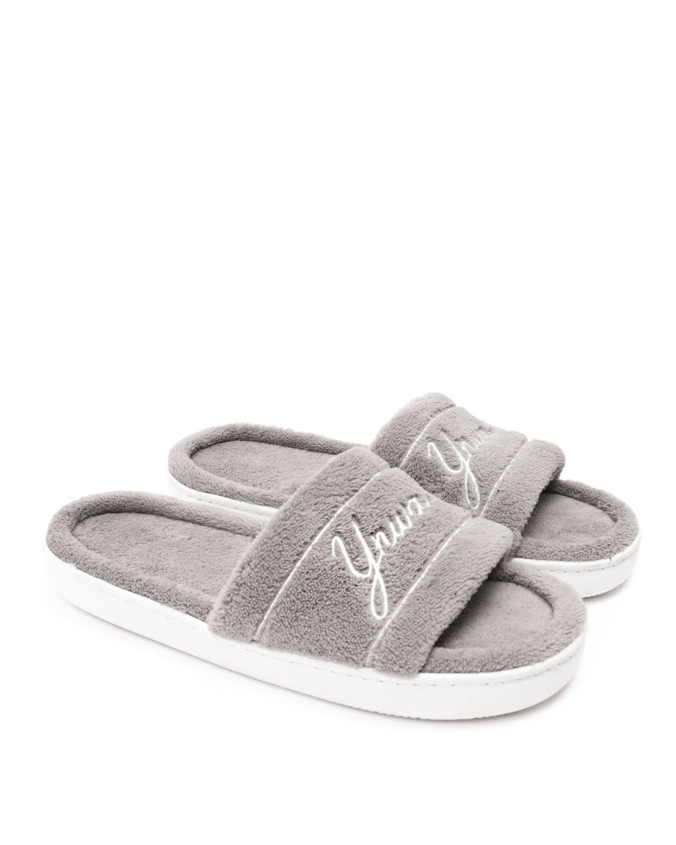 LFC Womens Slide Slippers Grey - Image 1