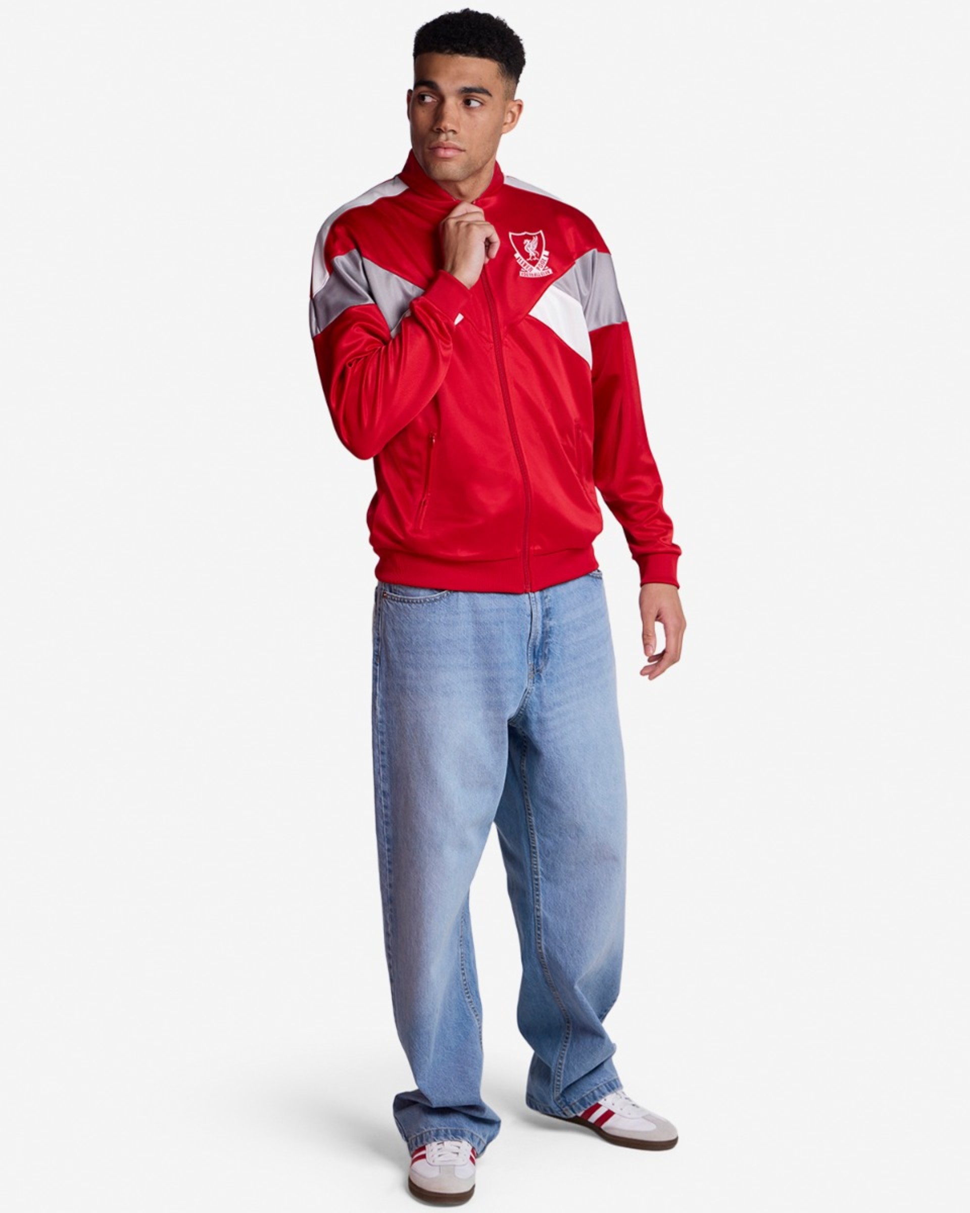 LFC 88/89 Herrenjacke mit durchgehendem Reißverschluss, Rot - Image 4