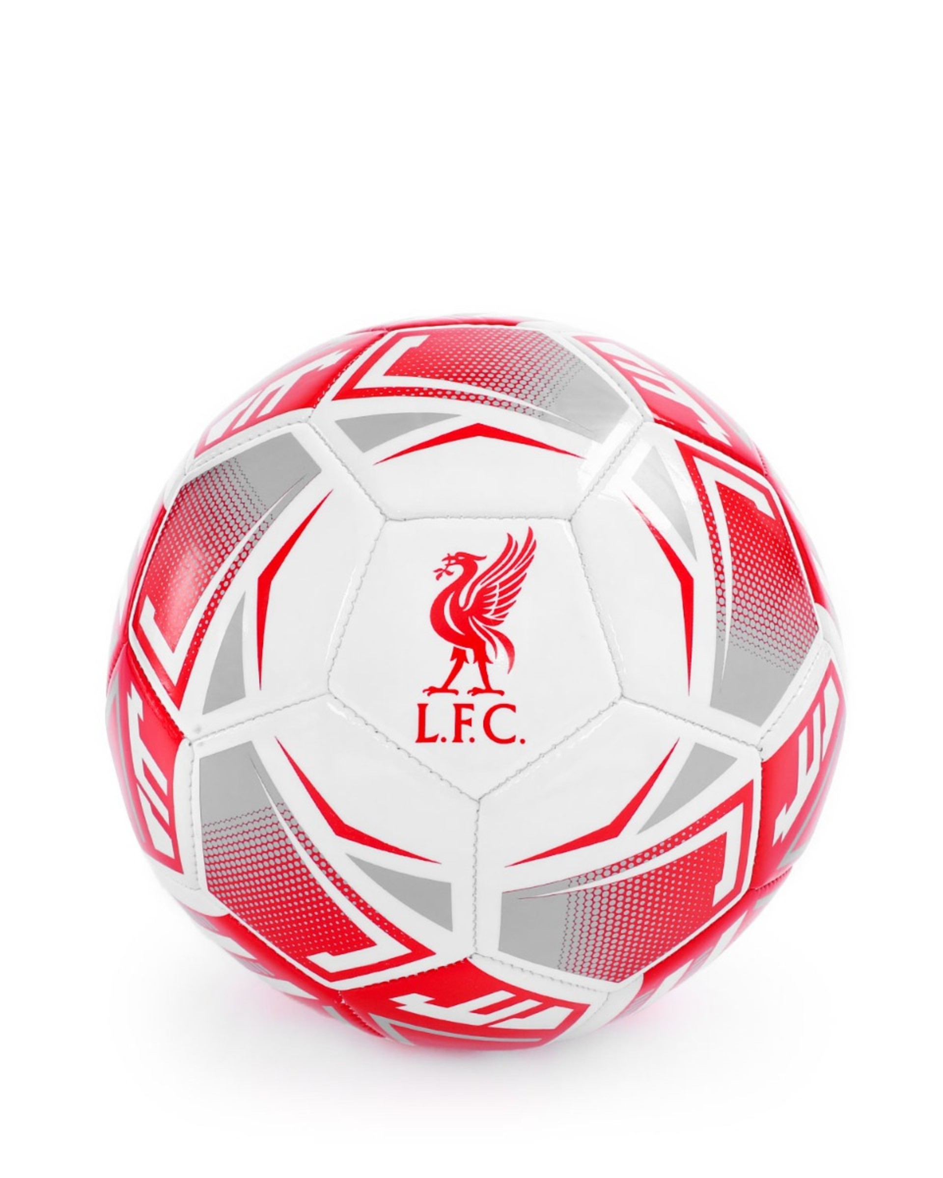 LFC Størrelse 5 Fodbold Hvid & Rød - Image 1