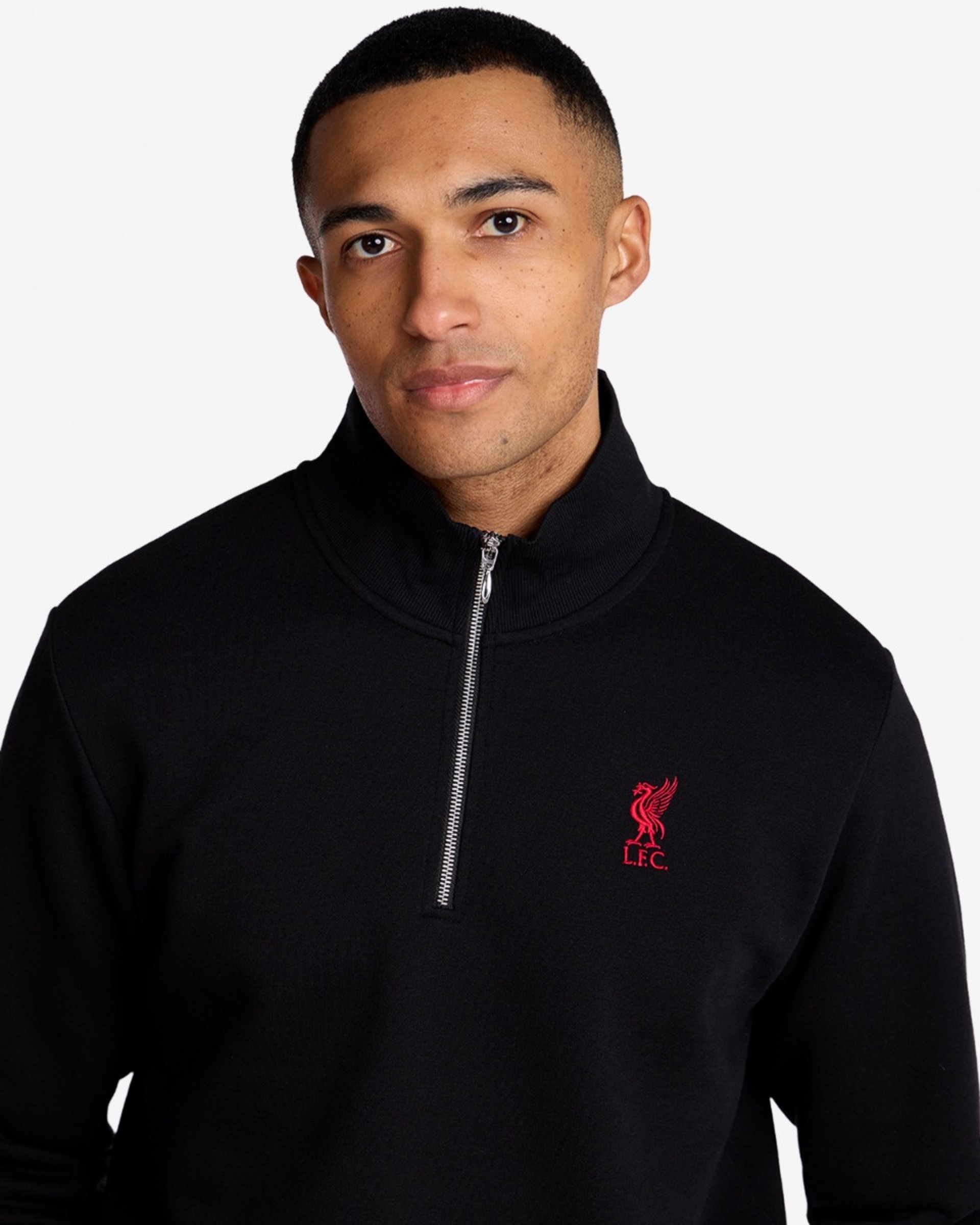 Sweat-shirt à fermeture éclair LFC pour homme, noir - Image 2