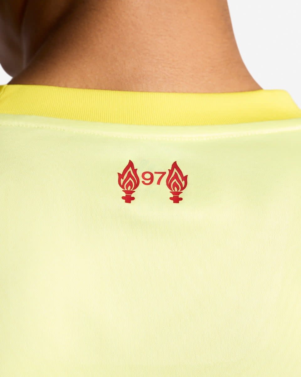 LFC adidas Menns 25/26 Langermet Keepertrøye Gul - Image 2