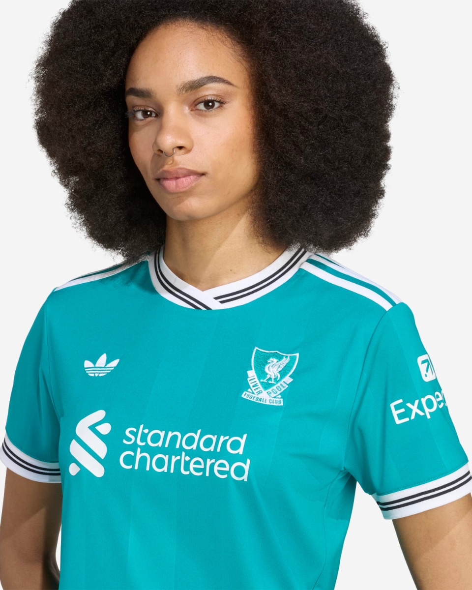 LFC adidas Womens 25/26 Third Short Sleeve Jersey - Image 4
