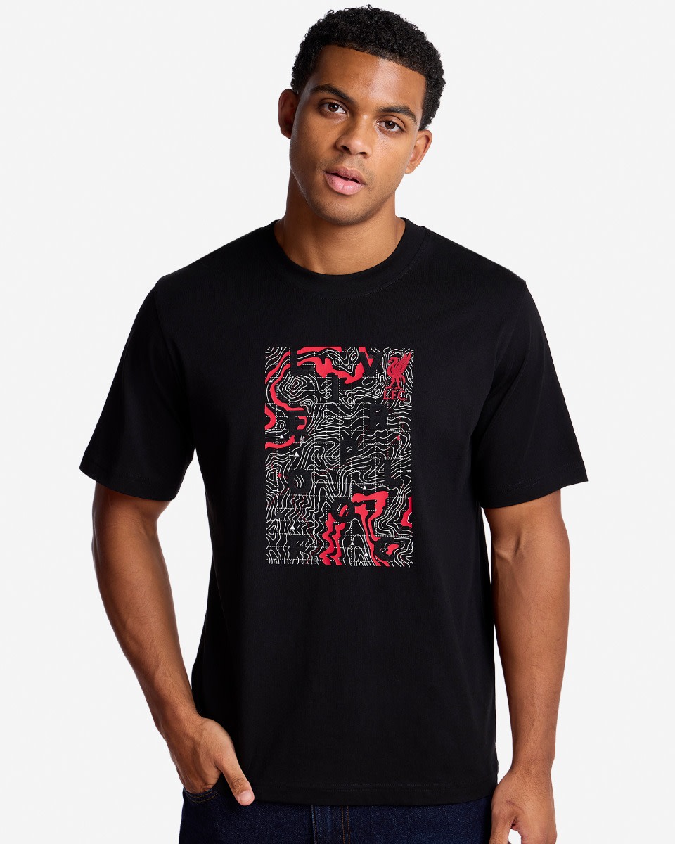 LFC Flock Tee für Herren, Schwarz - Image 1