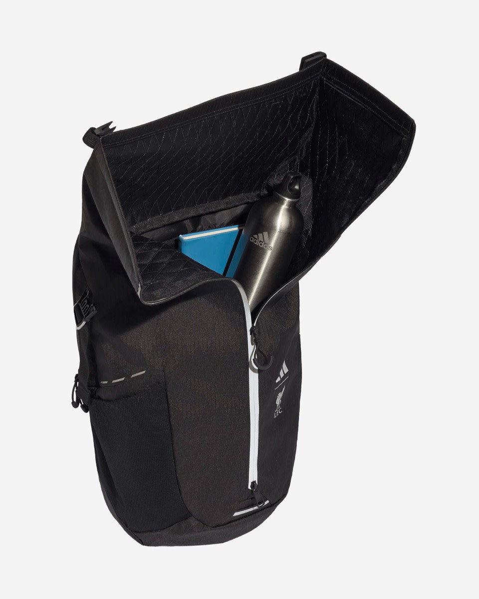 LFC adidas Players Backpack Black & Matter Silver - Image 2