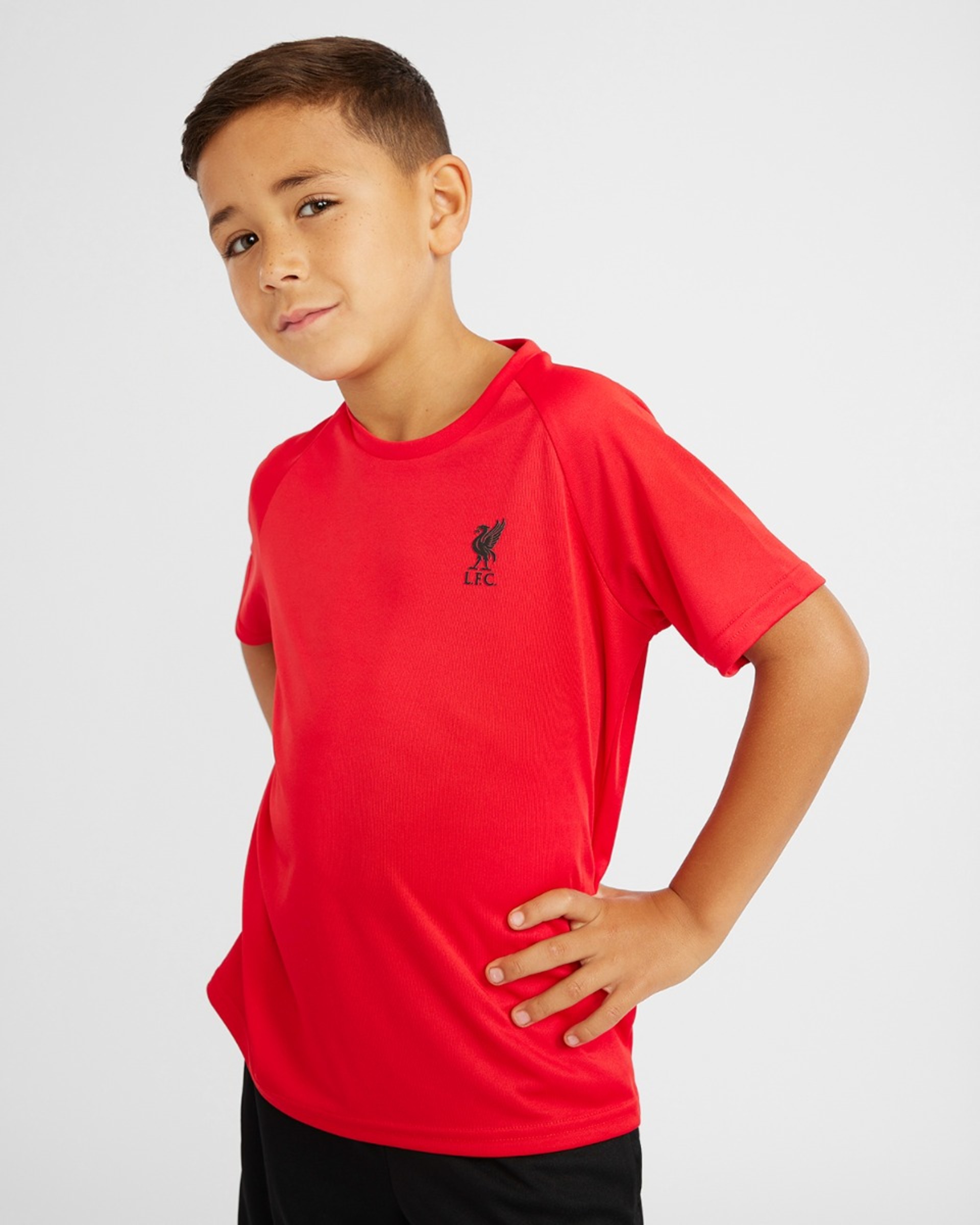 LFC Junior Raglan Tee Rød - Image 1
