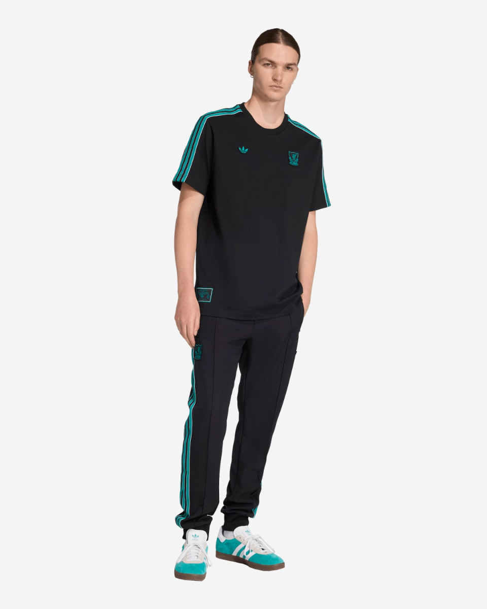 LFC adidas Mens 25/26 Icons Track Pants Black - Image 3