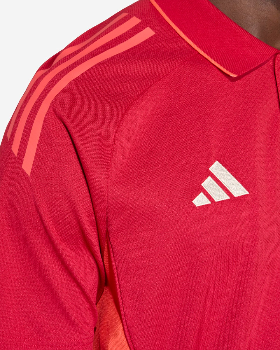 LFC adidas Mens 25/26 Training Polo Red - Image 4