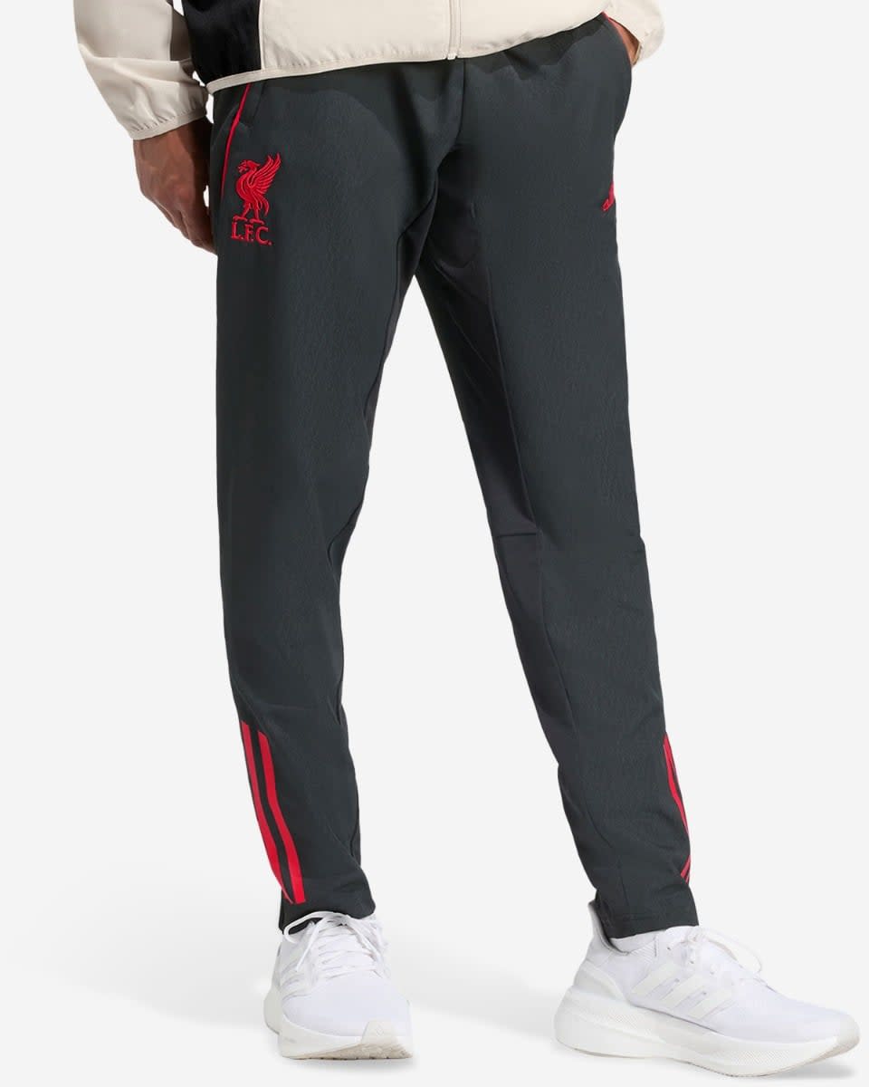 LFC adidas Mens 25/26 Domestic Pre-Training Pants Black - Image 1