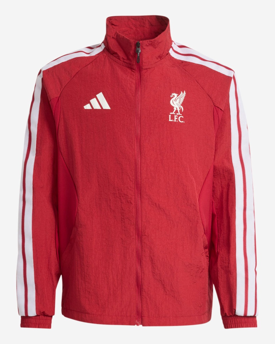 LFC 阿迪达斯青少年 26/27 主场国歌夹克 - Image 1
