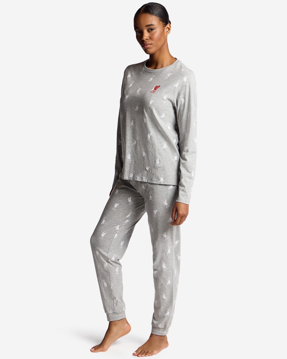 LFC Womens Lounge Set Grey - Image 3