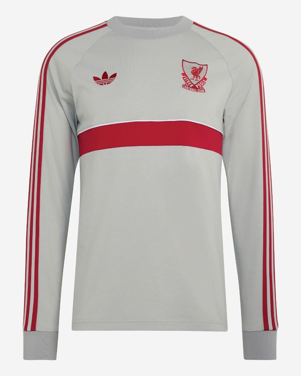 LFC adidas 26/27 Originals Langarmshirt für Herren, Grau - Image 3