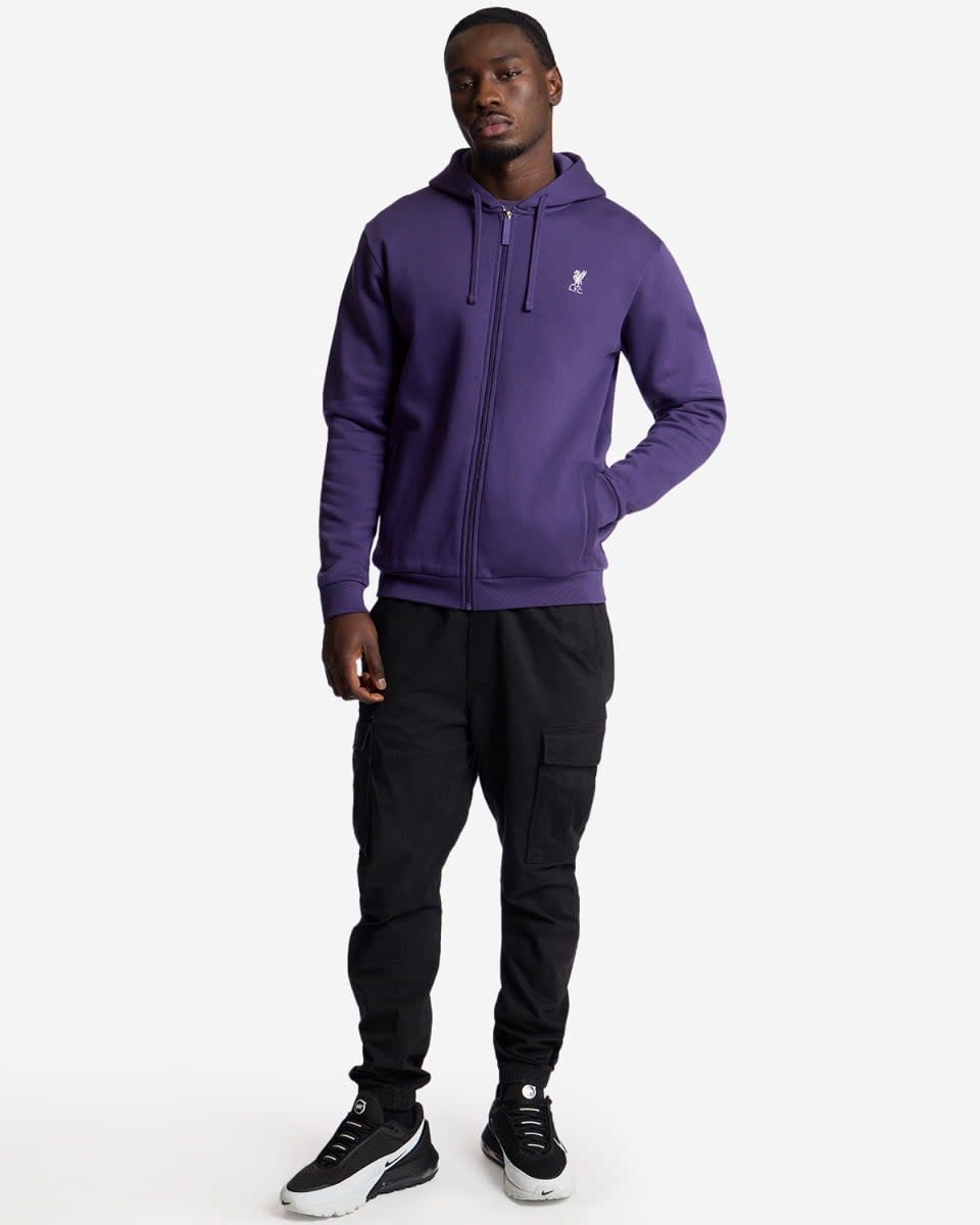 ZIP THROUGH HOODY PURPLE- 500 (Change Me) - Image 4