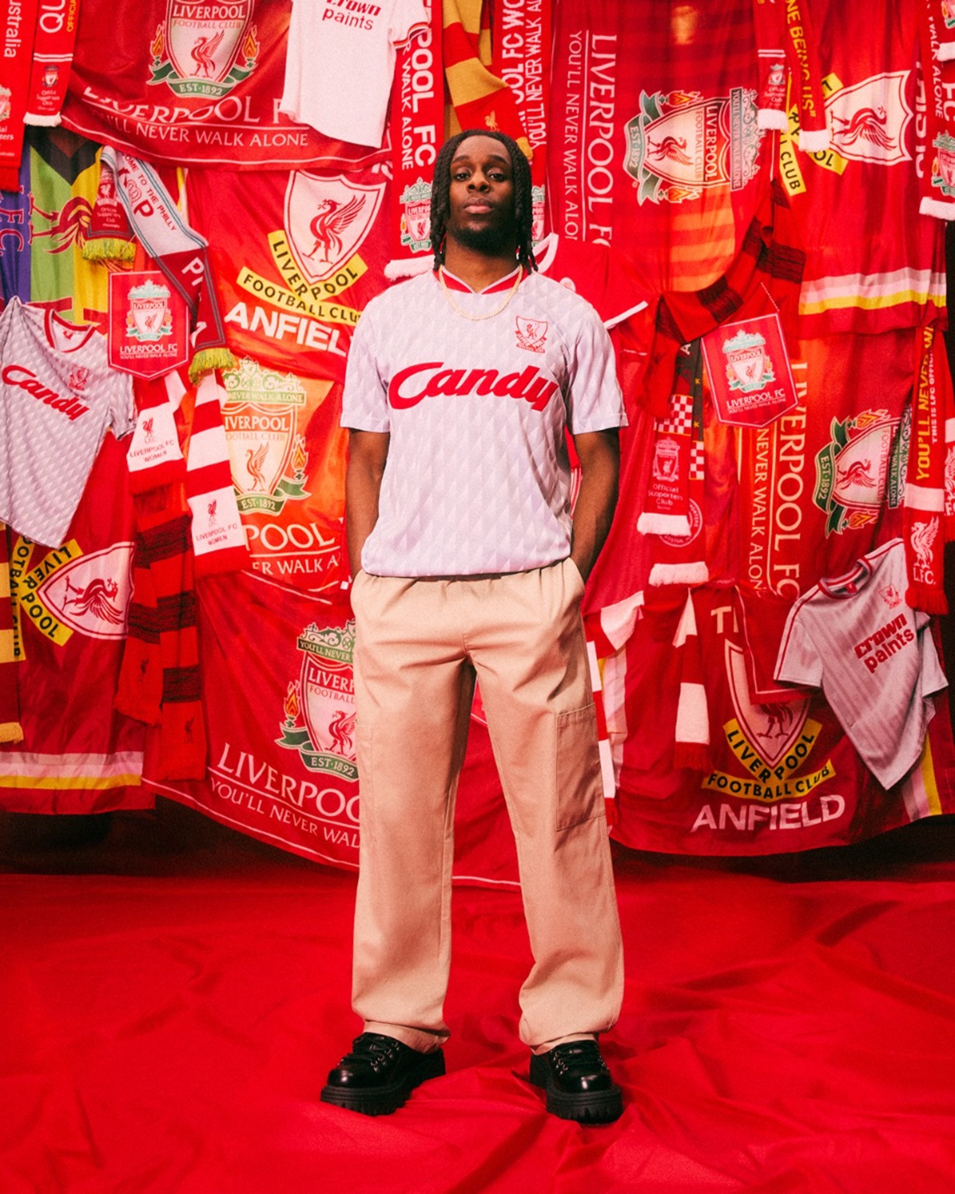 Camisa Candy Away LFC, retro 89-91, para adultos - Image 3