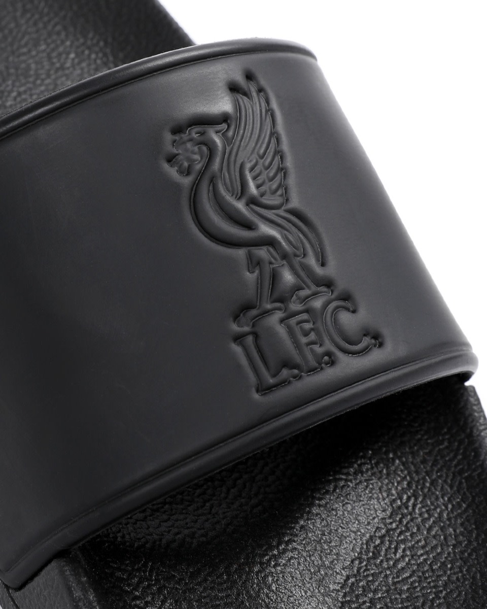 LFC Juniors Sliders Black - Image 3