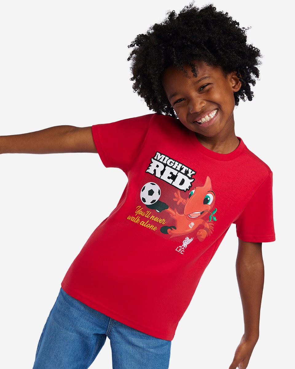 LFC Mighty Red Infants Tee Red - Image 2