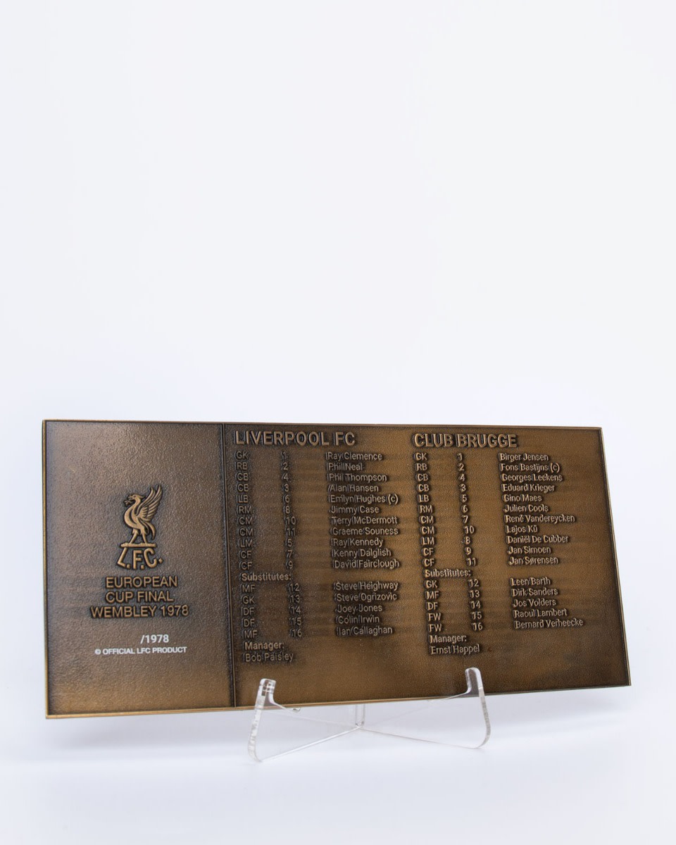 Entrada coleccionable para la final de la Copa de Europa de la LFC 1978 - Image 2