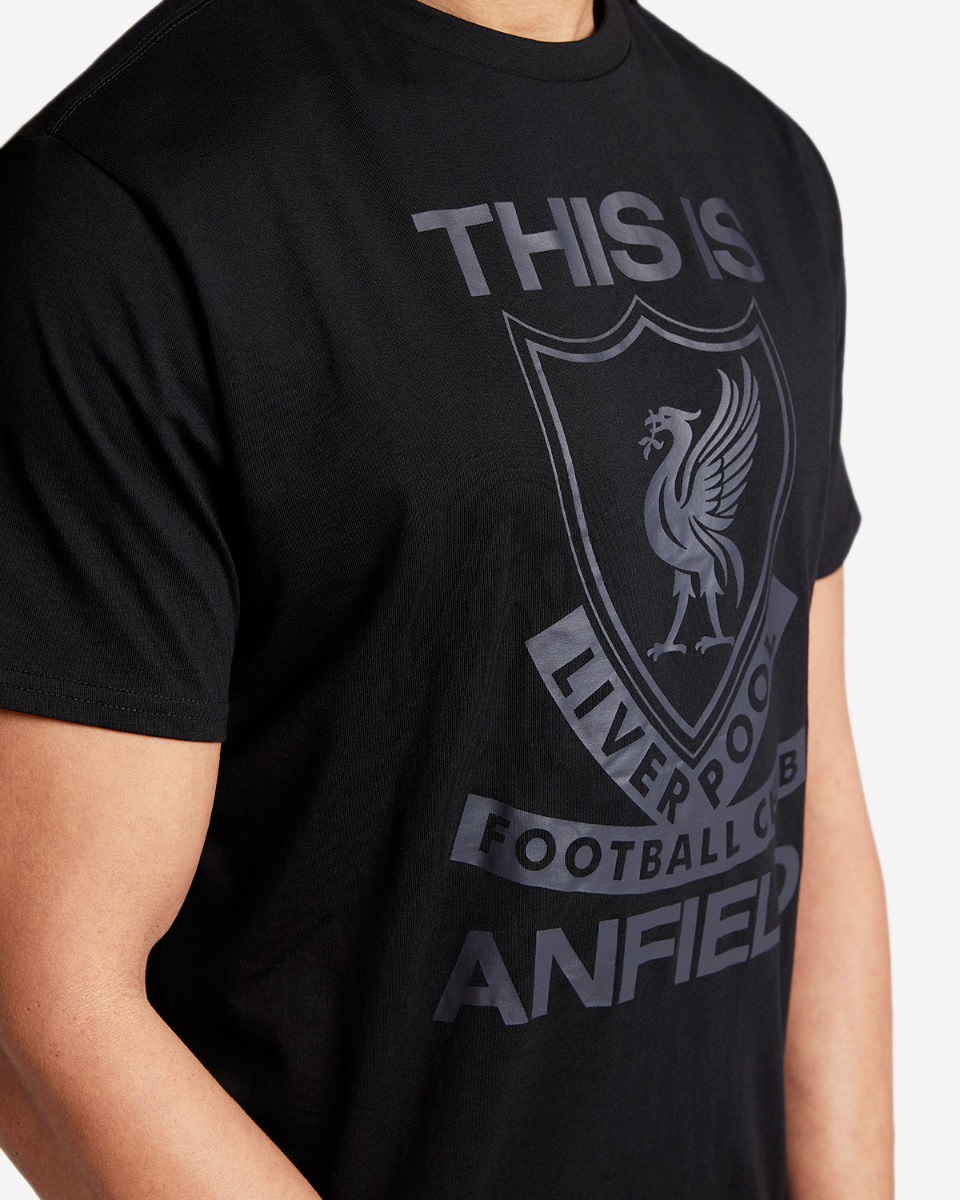 LFC Herre This Is Anfield Print Tee Svart - Image 3