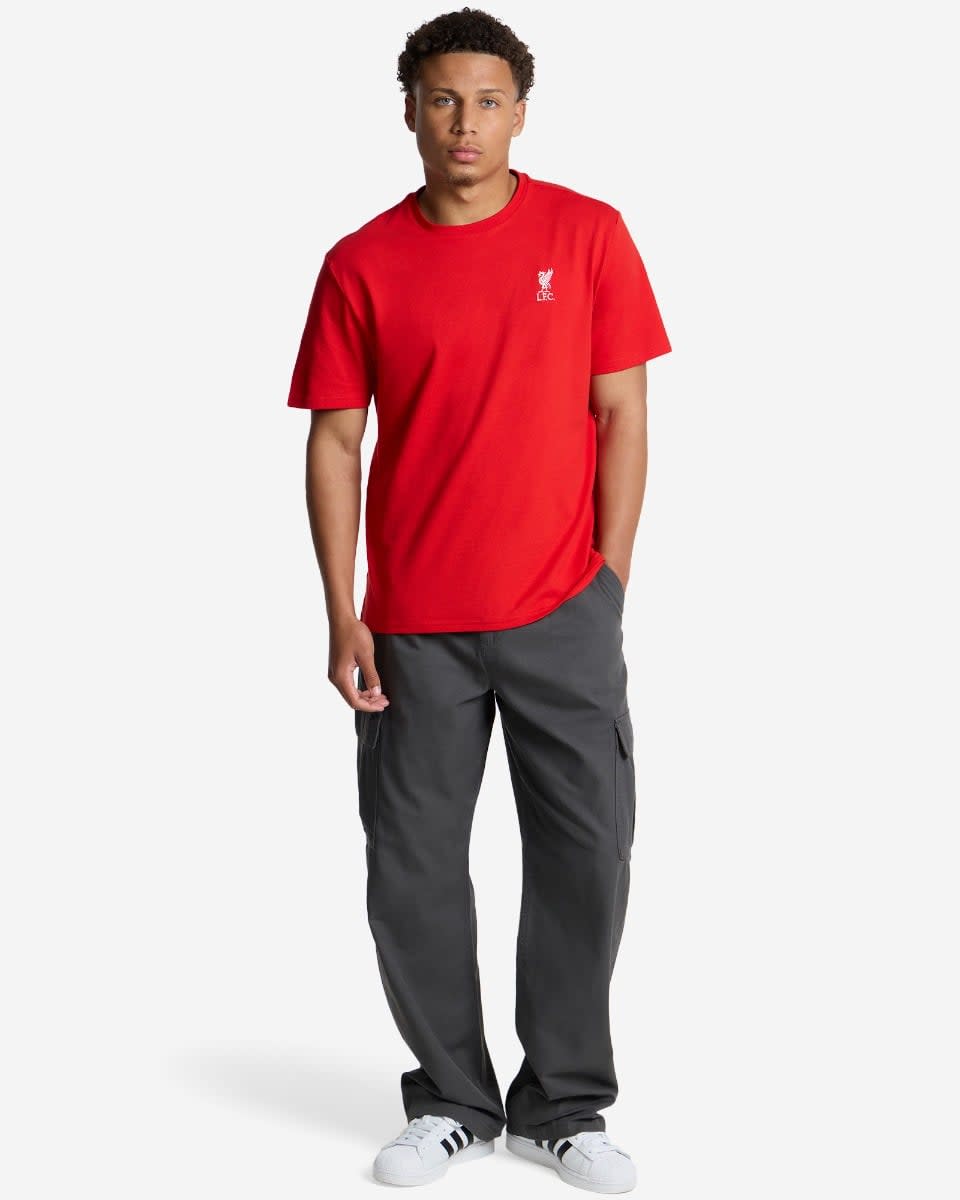 LFC Mens Liverbird Tee Red - Image 2