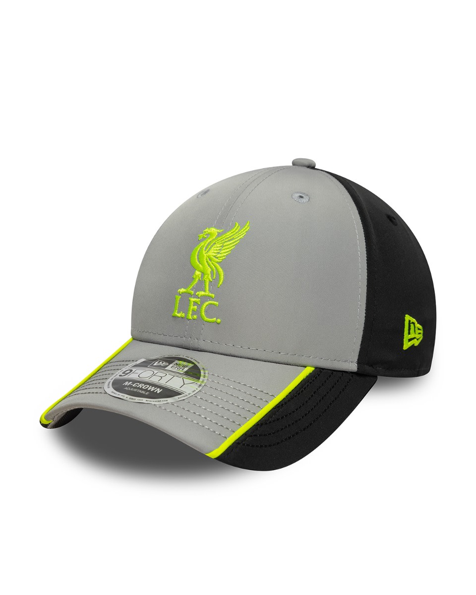 หมวก LFC New Era 9FORTY สีเทาและสีดำ - Image 1