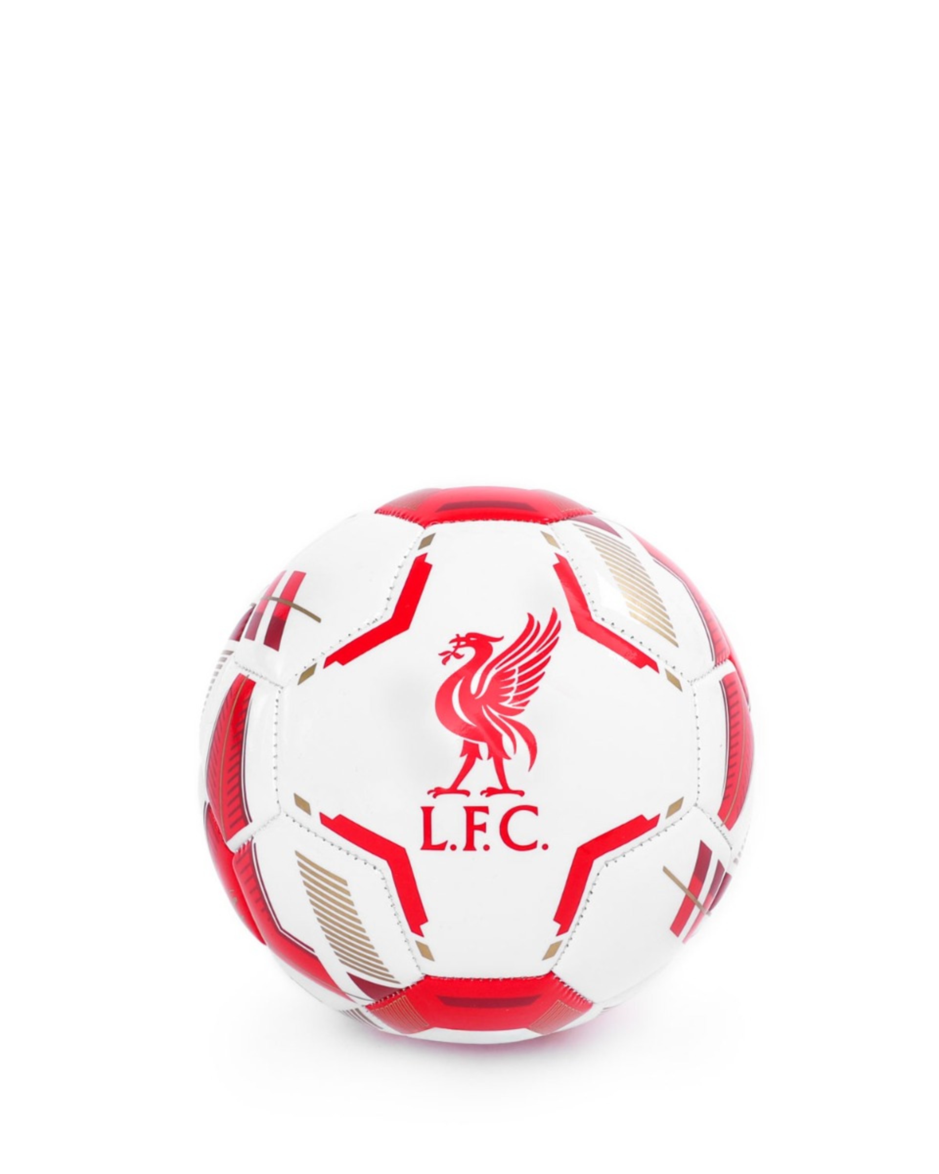 LFC Størrelse 1 Fodbold Hvid, Rød & Grå - Image 1