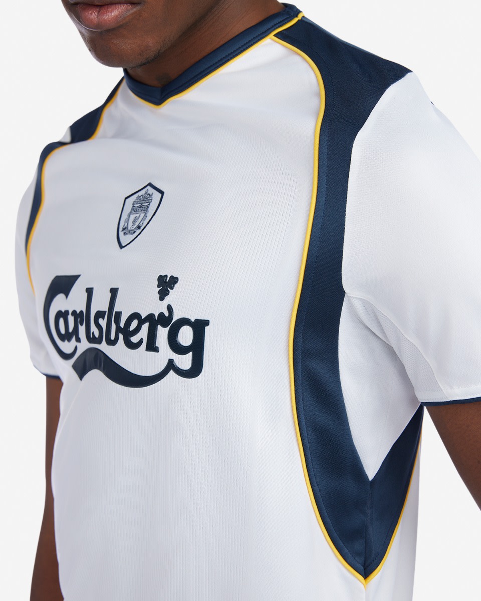 LFC Adults Retro 01-02 Away Shirt - Image 2