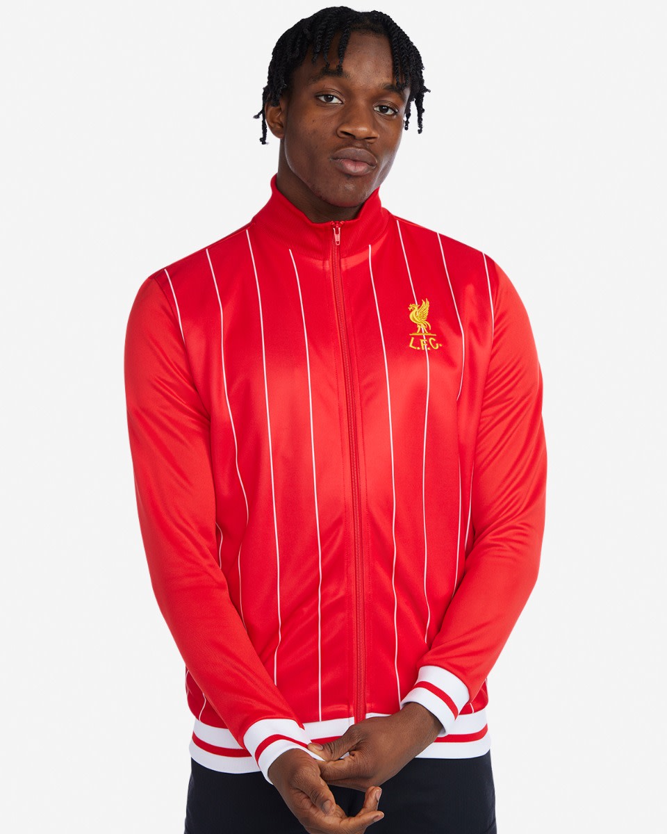 LFC Mens Heritage 82 Home Track Jacket Red - Image 3