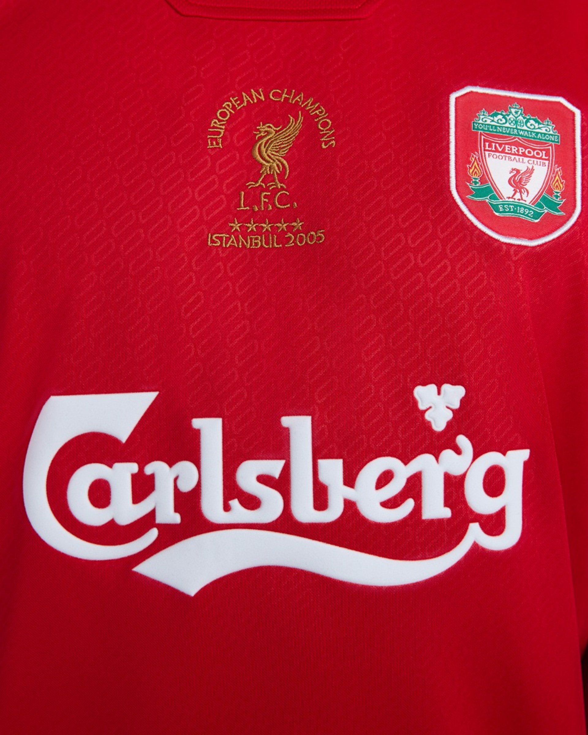 LFC Retro 2005 Istanbul skjorte for voksne - Image 4