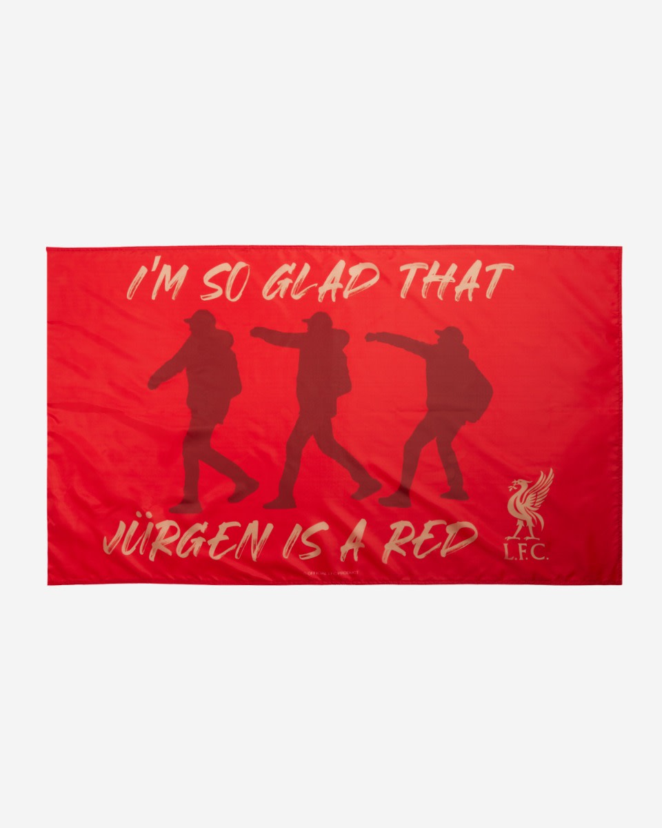 Drapeau du LFC I'm So Glad Klopp - Image 1