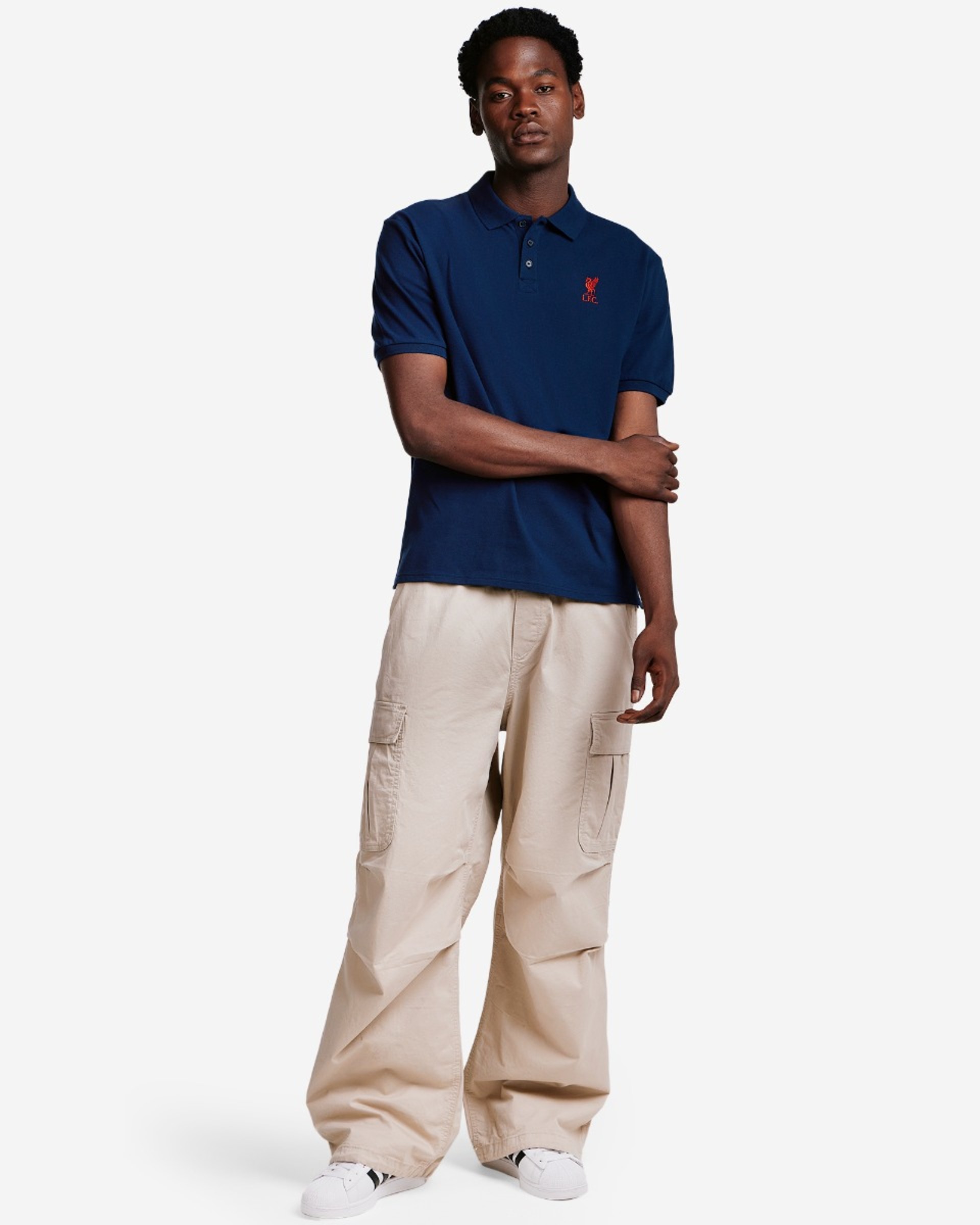 Polo Conninsby LFC para hombre, color azul marino - Image 3