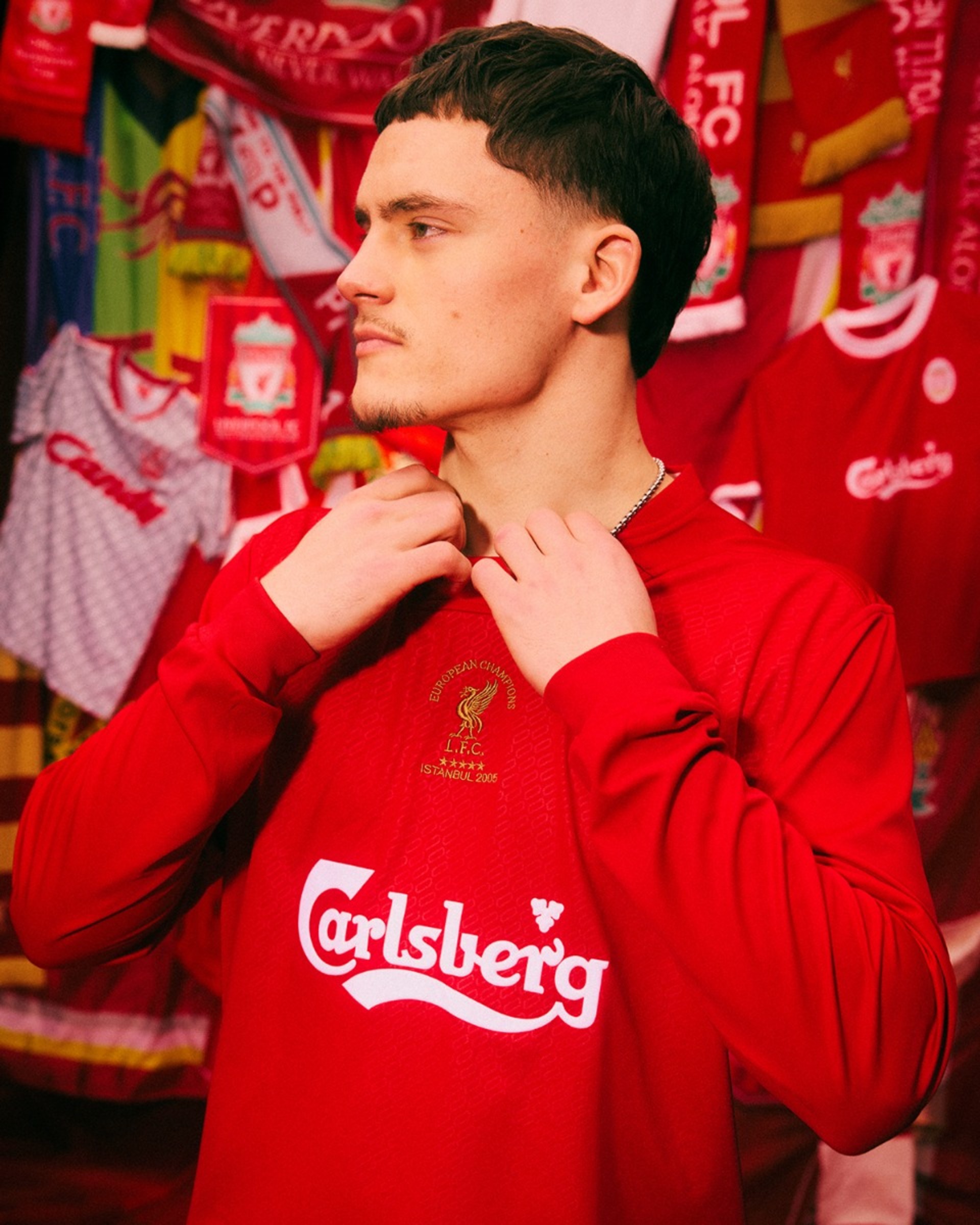 เสื้อเชิ้ตแขนยาวอิสตันบูล ย้อนยุค 2005 รุ่น LFC - Image 2
