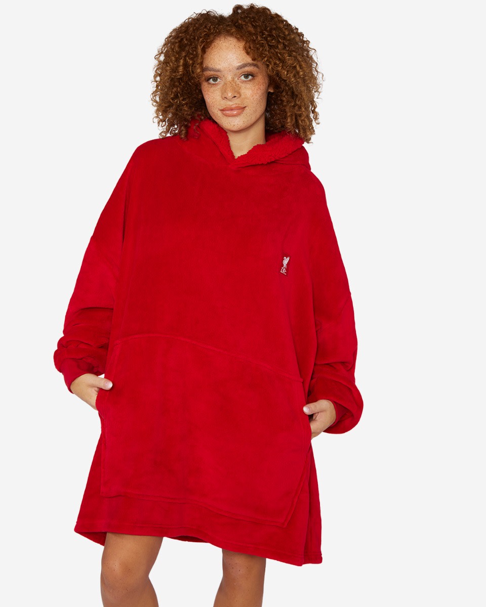 LFC Unisex Robe Hoody Rot - Image 1