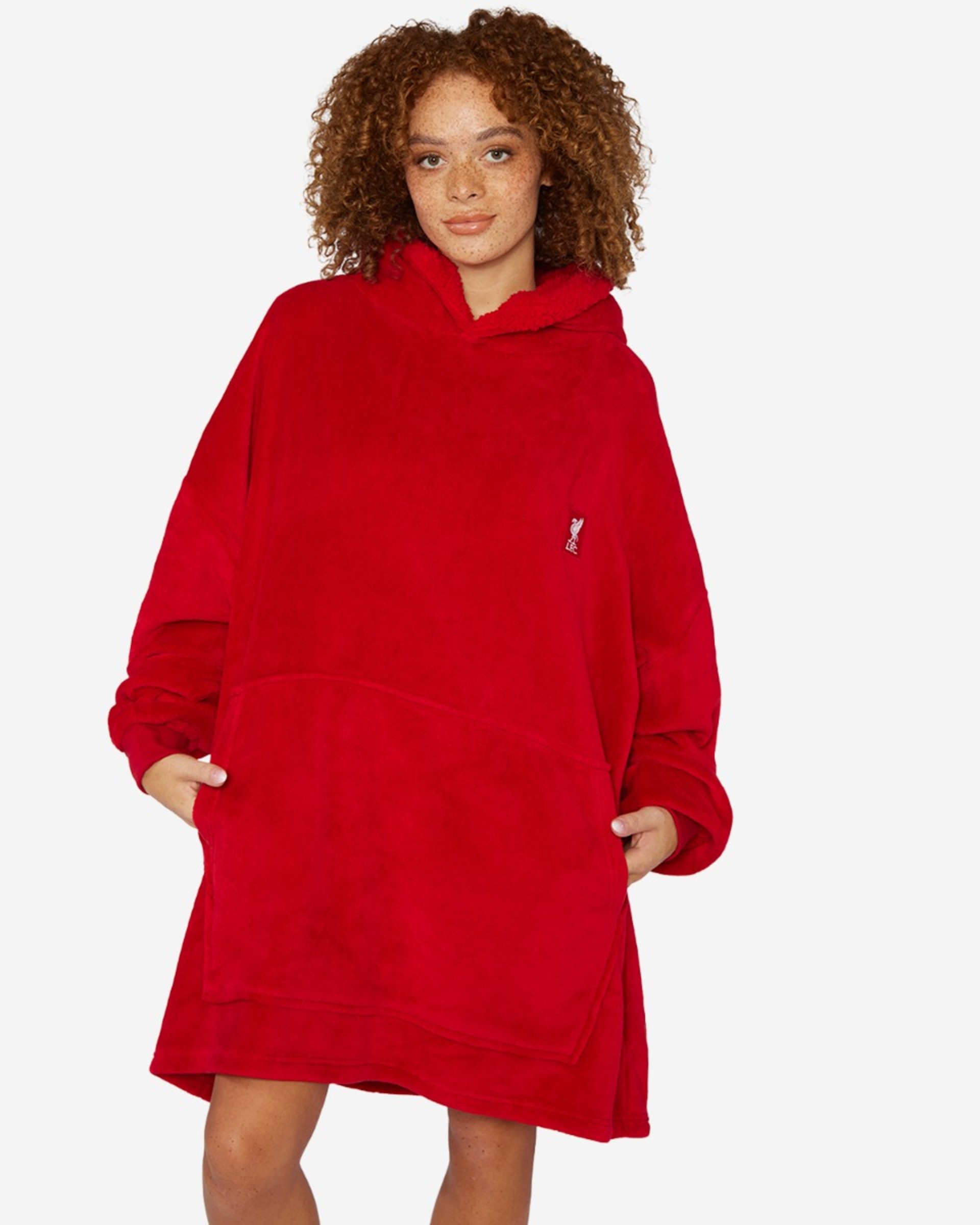 LFC Unisex Robe Hoody Rot - Image 1