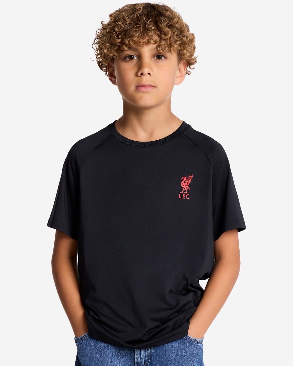LFC Juniors Raglan Tee Black - Image 1