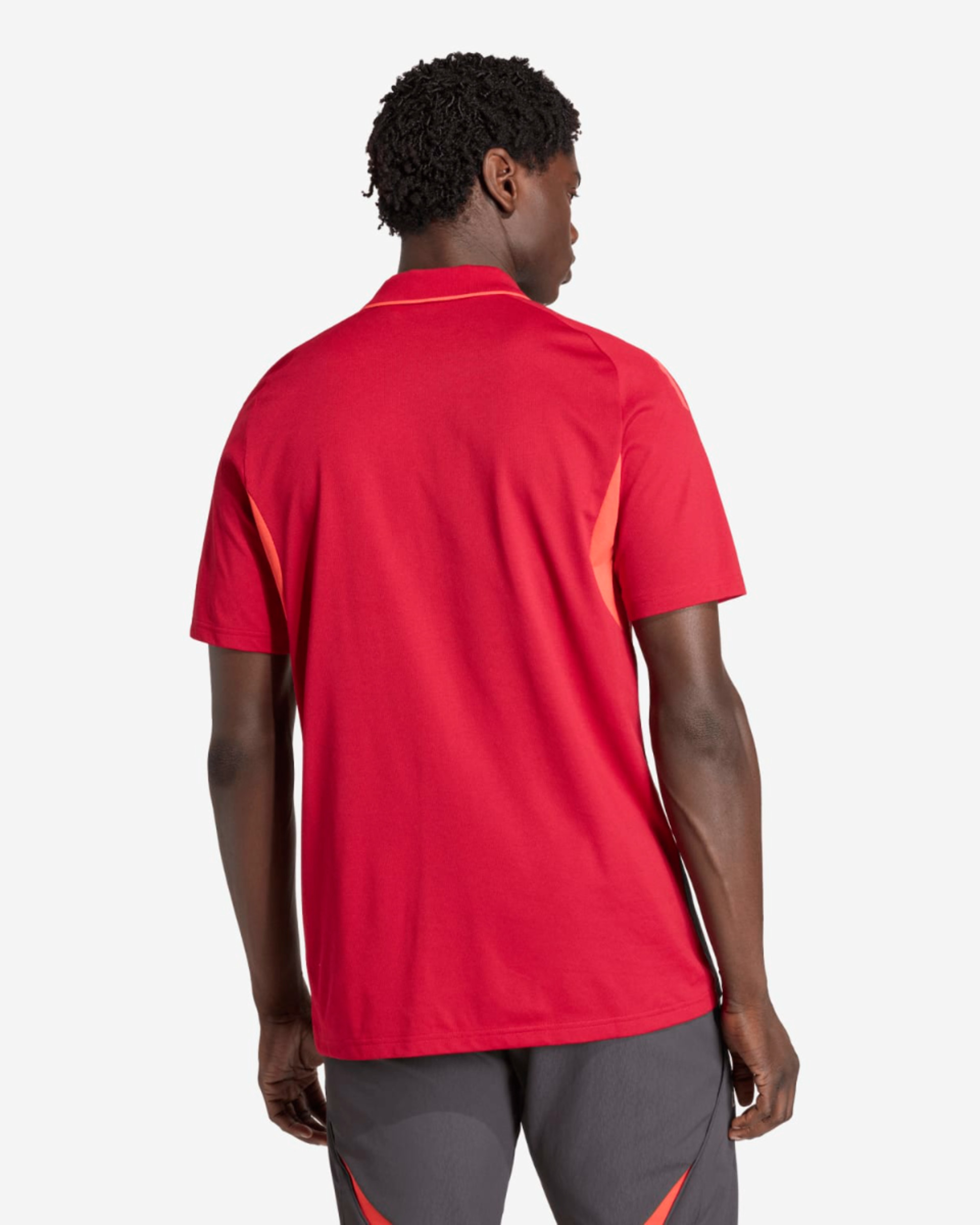 เสื้อโปโลเทรนนิ่งบุรุษ 25/26 รุ่น LFC adidas สีแดง - Image 2