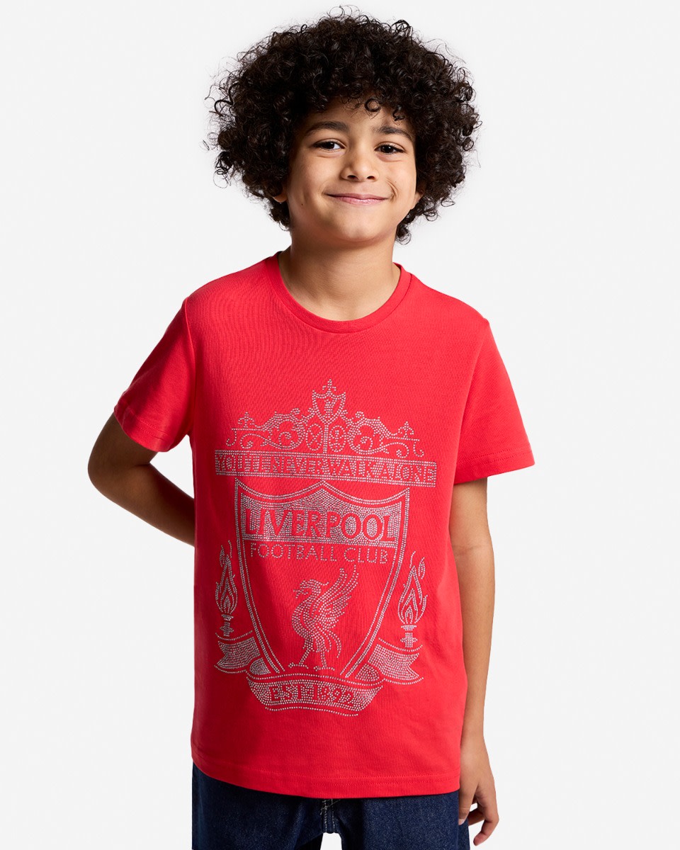 LFC Juniors Diamenté Tee Red - Image 1