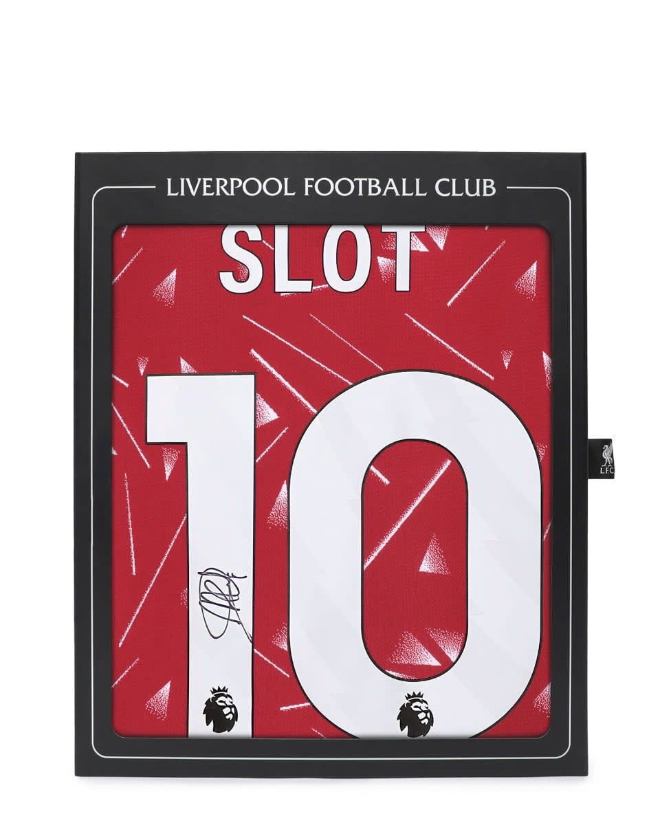 LFC Signed 26/27 Slot Boxed Shirt - Image 1