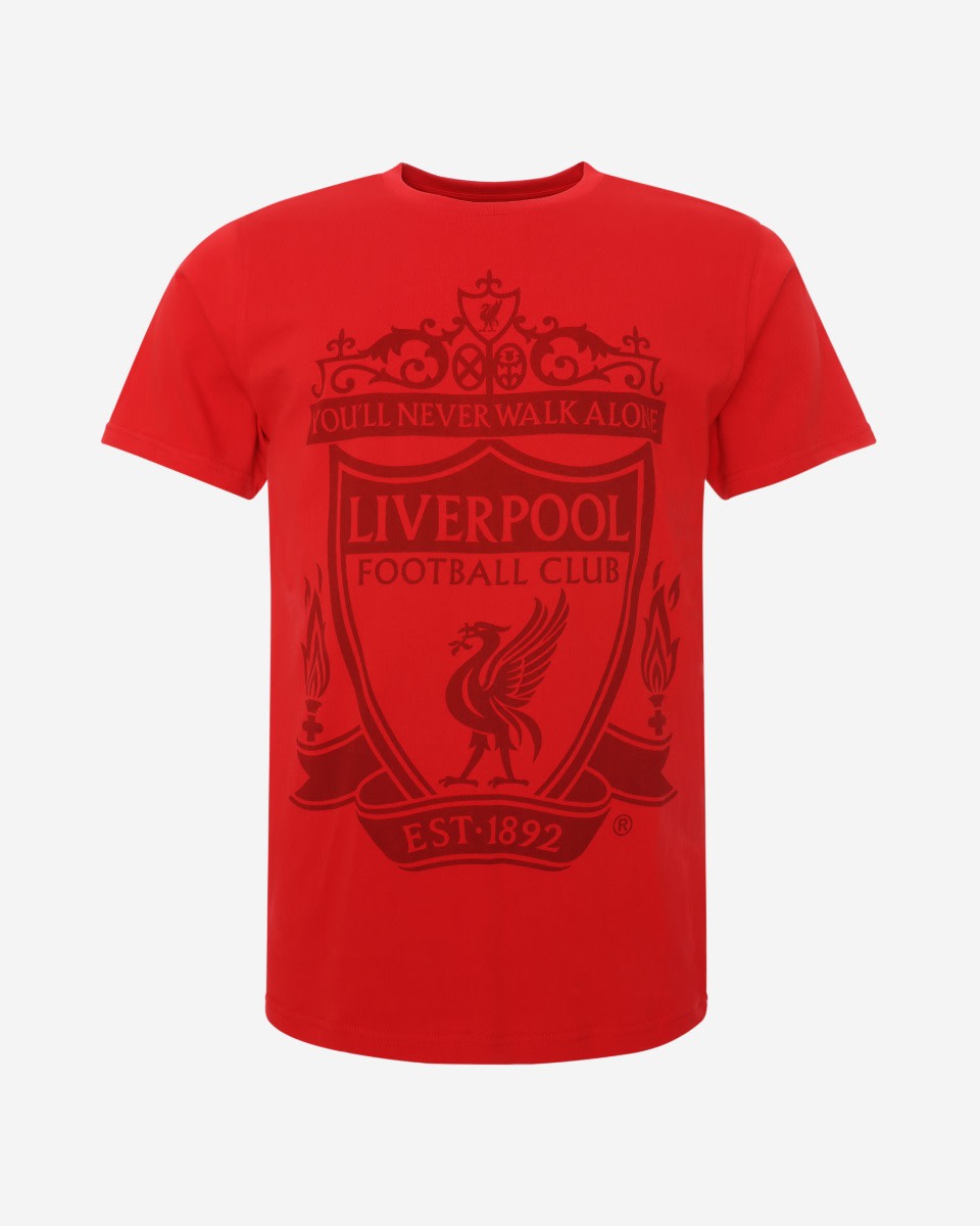 LFC Mens Red Crest Tee - Image 1
