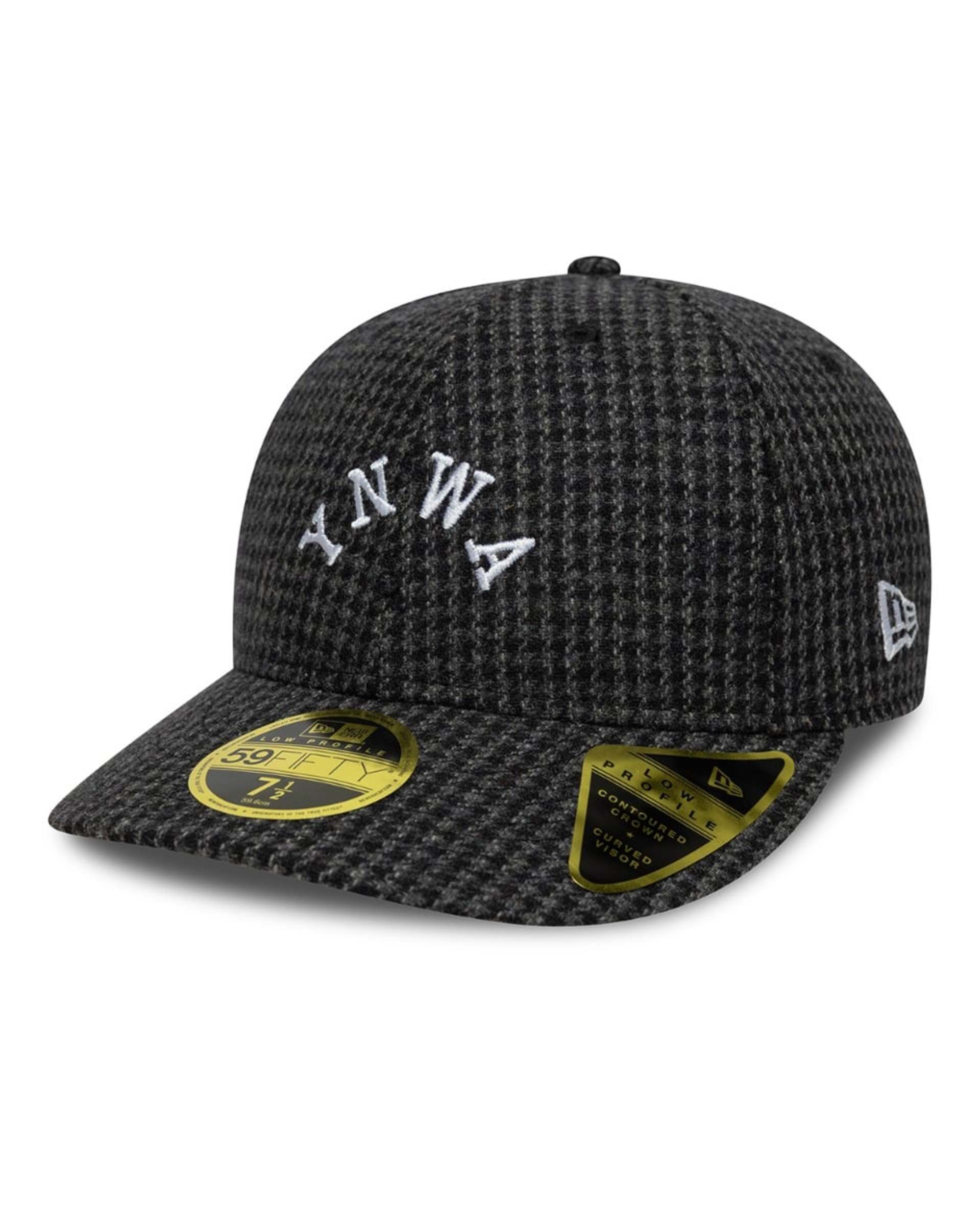 LFC New Era 59FIFTY หมวกแพตช์ทวีดสีเทาและสีดำ - Image 1