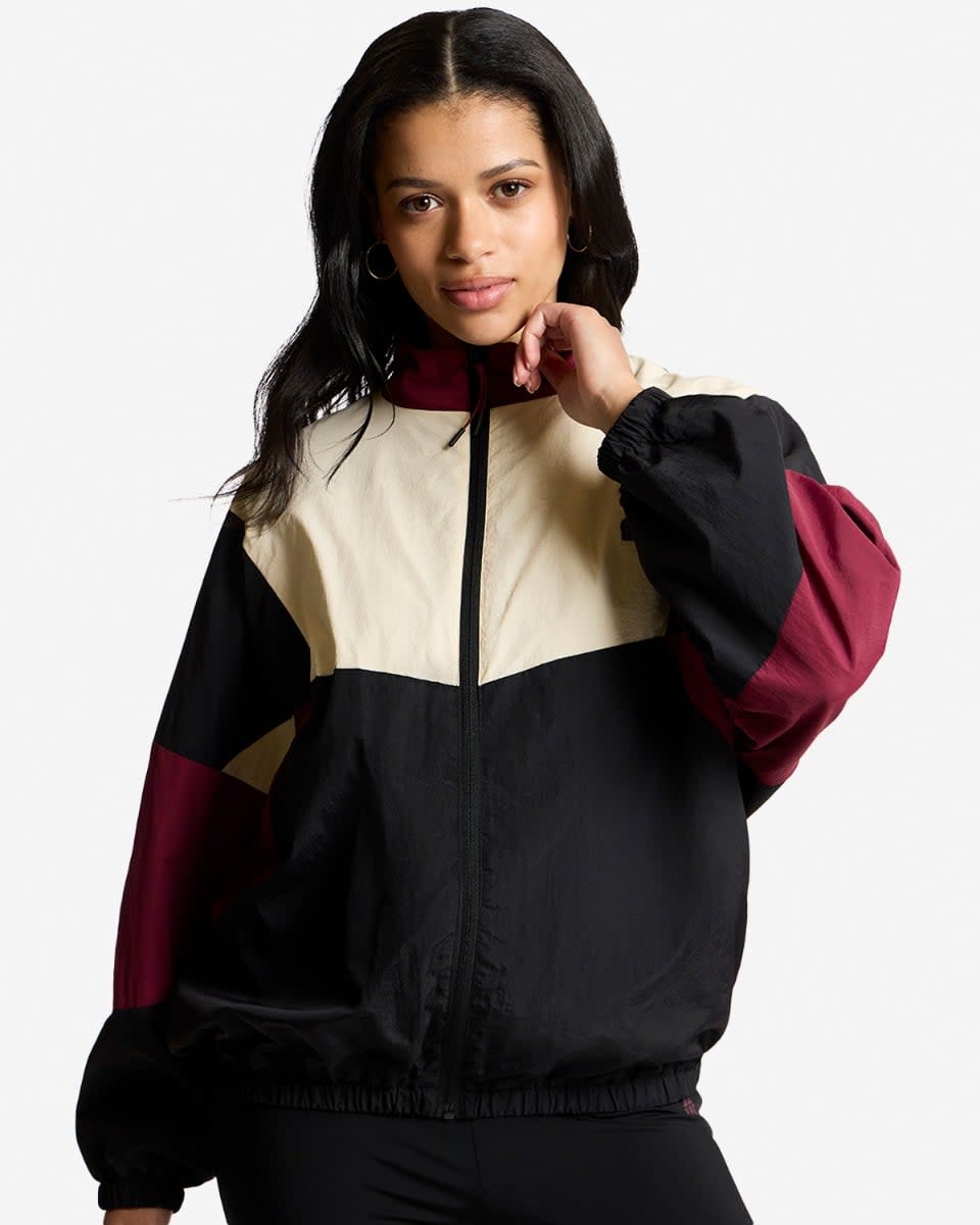 LFC Womens Colour Block Windcheater Black - Image 3