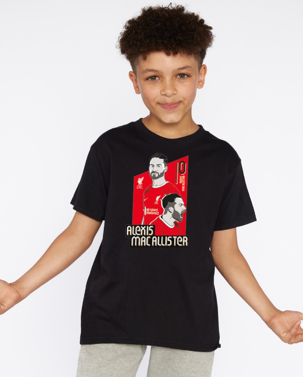 LFC Junior Mac Allister Image Tee - Image 1