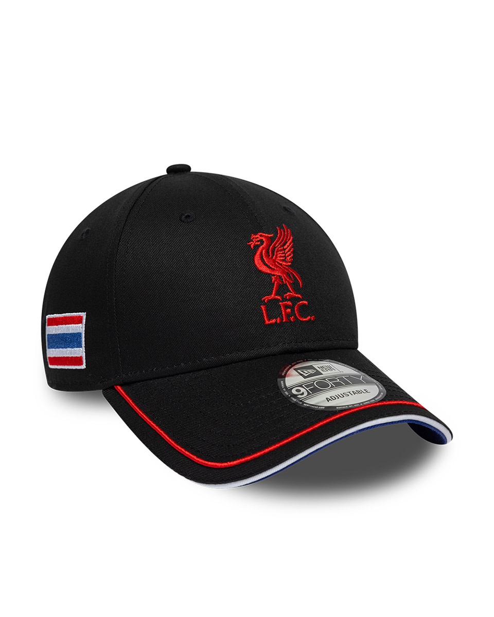 LFC New Era Adults Thailand 9FORTY Cap Black - Image 1