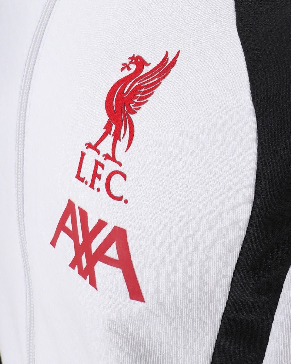 LFC adidas Womens 26/27 Tiro Training Jacket Dash Grey - Image 3