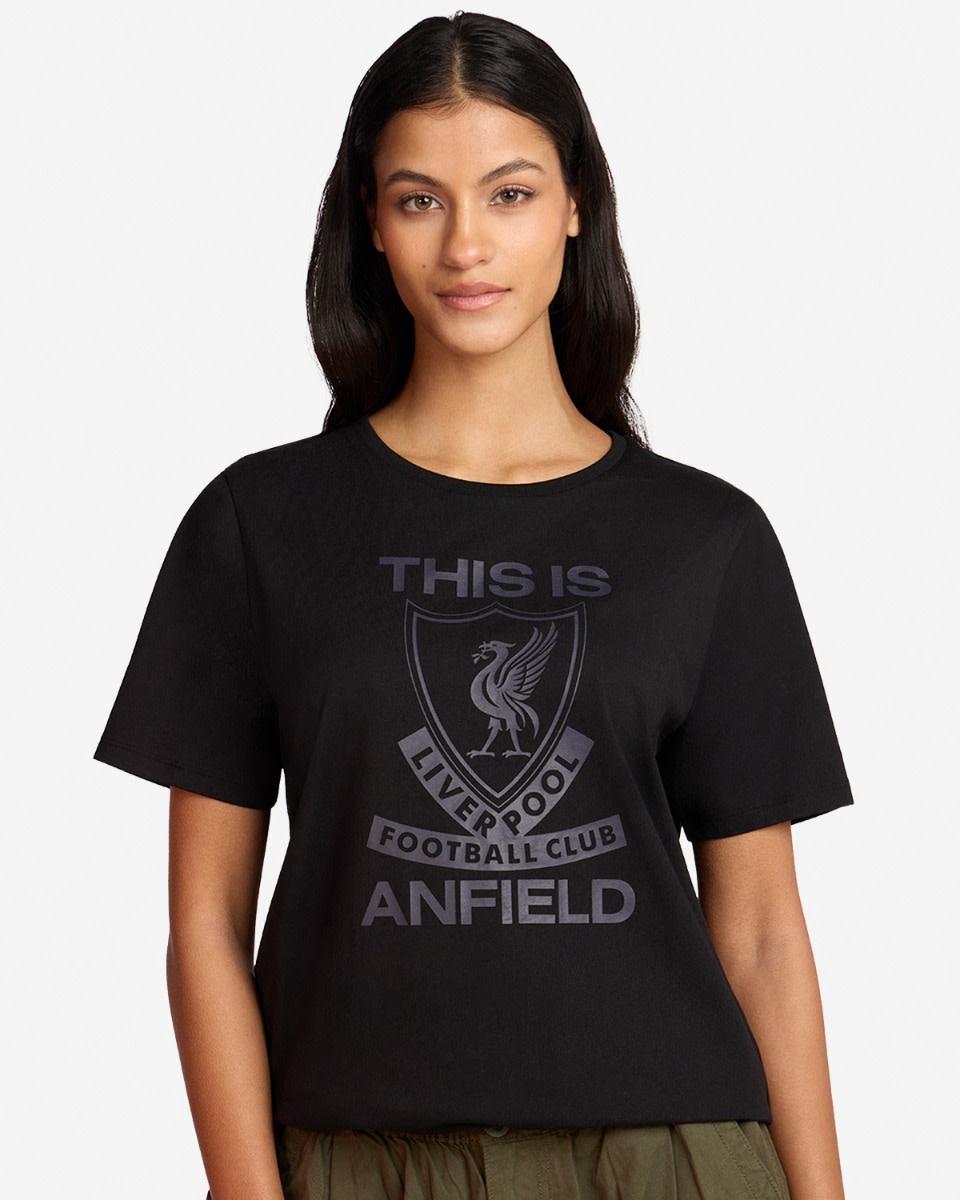 LFC レディース TIA Tシャツブラック - Image 2