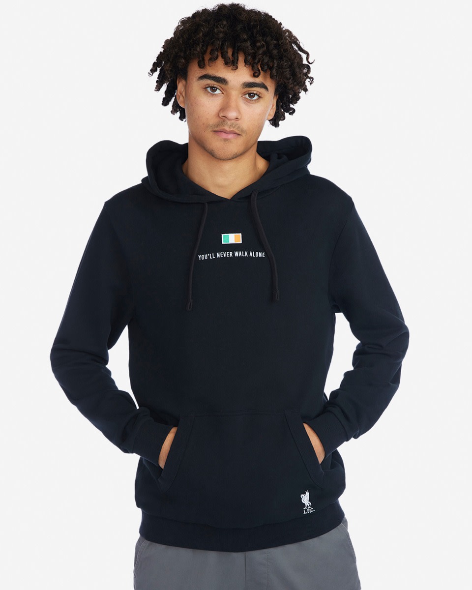 LFC Mens Ireland Hoody Black - Image 1