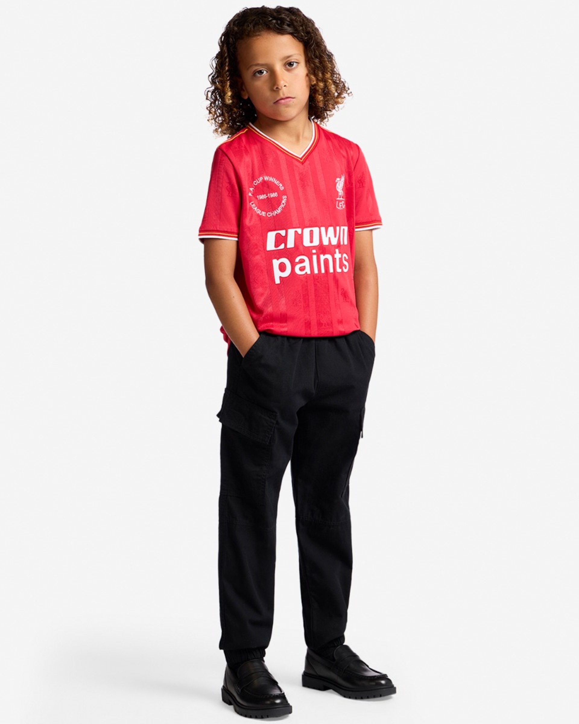 Chemise d'accueil LFC Retro Junior 1986 - Image 3