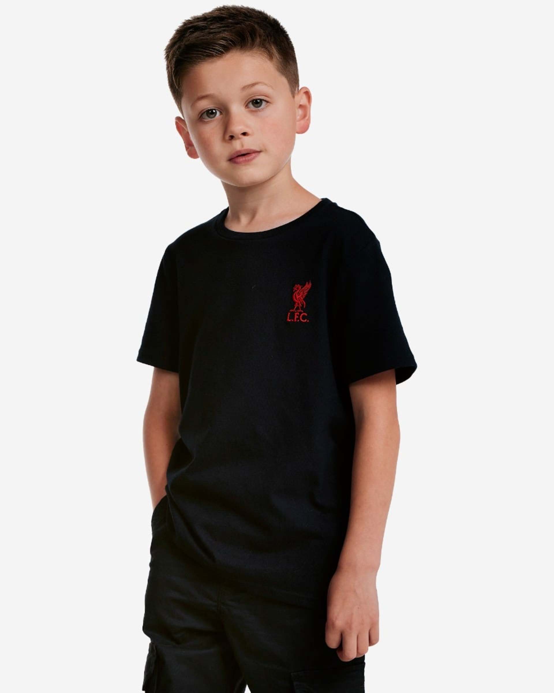 เสื้อยืดลิเวอร์เบิร์ด แอลเอฟซี จูเนียร์ส สีดำ - Image 3