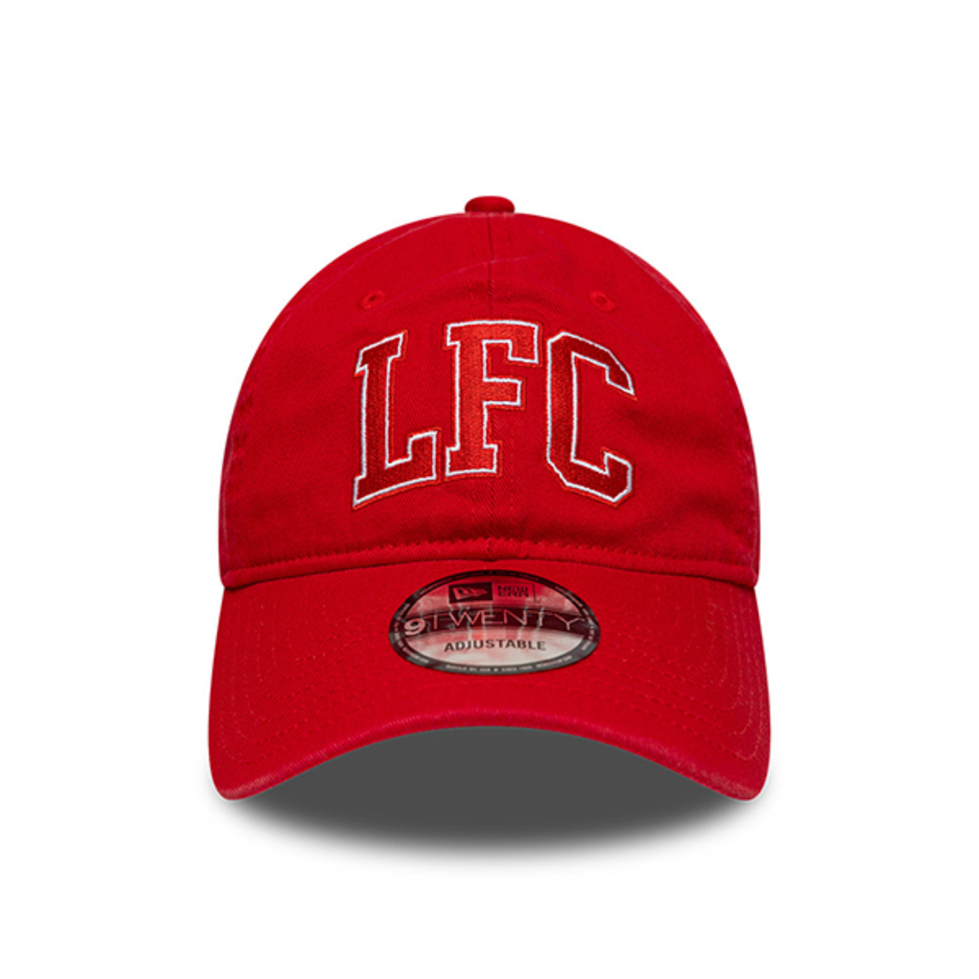 LFC New Era Wordmark สีแดง 9TWENTY หมวกปรับได้ - Image 3