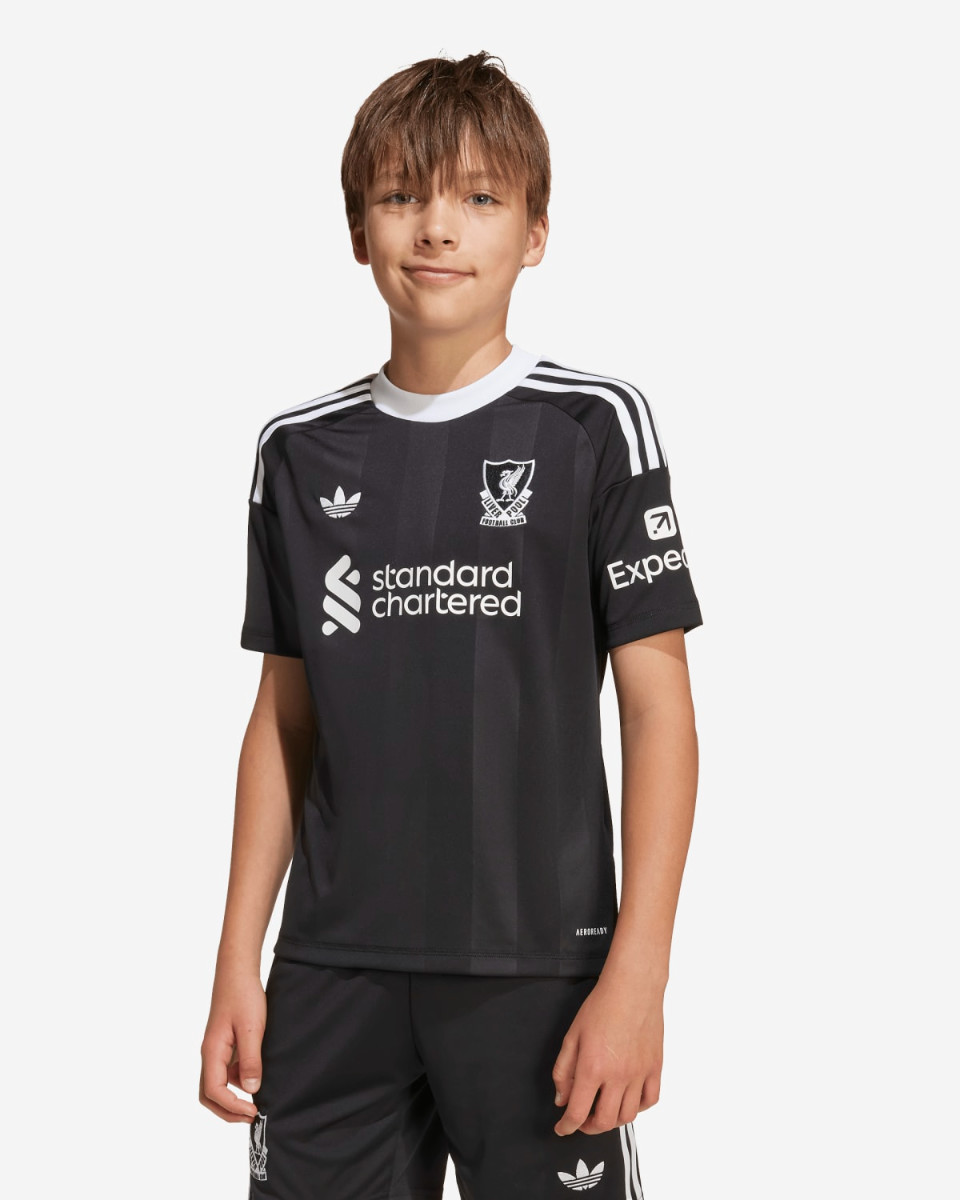 เสื้อผู้รักษาประตูผู้รักษาประตูแขนสั้นคนสาม LFC adidas 25/26 - Image 3